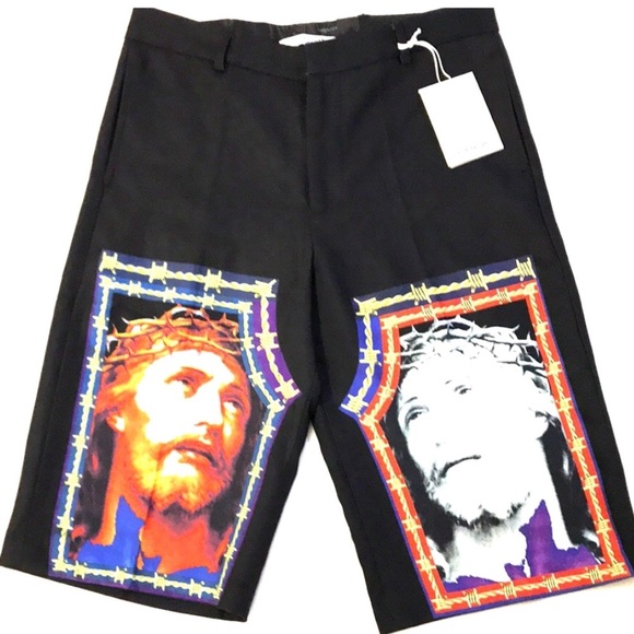 Givenchy Other - New! GIVENCHY Jesus Printed Men’s Shorts